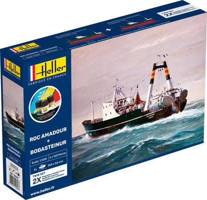 Maquette bateau : Starter kit : Roc amadour + Bodasteinur Twinset