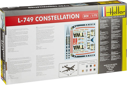 Heller 80310" L-749 Constellation Air France Model Kit, 1:72 Scale
