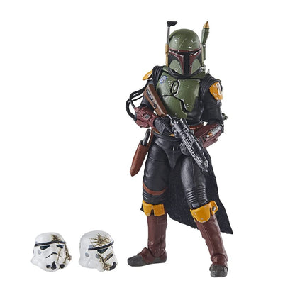 Star Wars Hasbro The Vintage Collection Boba Fett (Tatooine) Deluxe Action Figure, Scale The Book of Boba Fett Toy for Kids, Multicolor, 9.5 cm