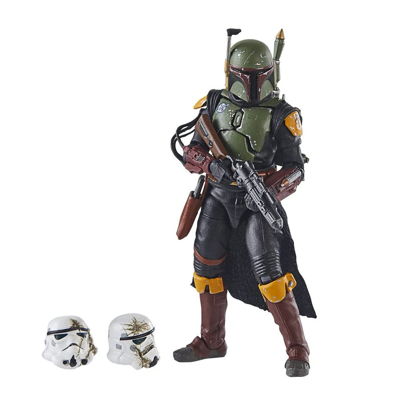 Star Wars Hasbro The Vintage Collection Boba Fett (Tatooine) Deluxe Action Figure, Scale The Book of Boba Fett Toy for Kids, Multicolor, 9.5 cm