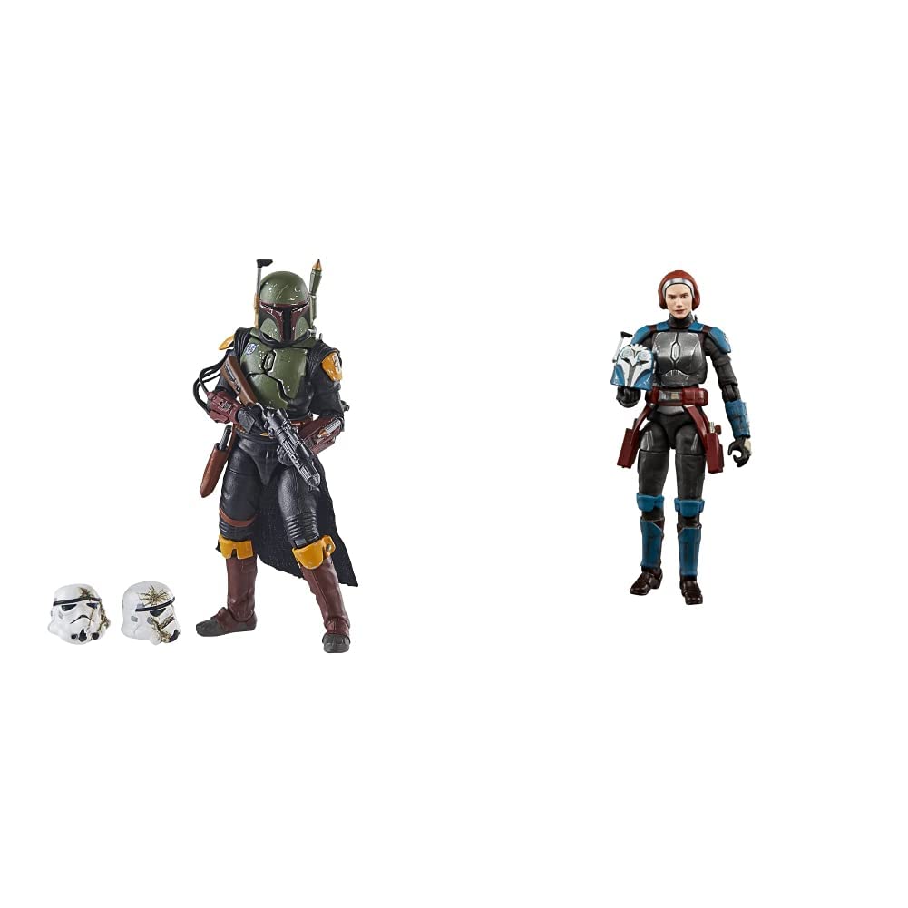 Star Wars Hasbro The Vintage Collection Boba Fett (Tatooine) Deluxe Action Figure, Scale The Book of Boba Fett Toy for Kids, Multicolor, 9.5 cm