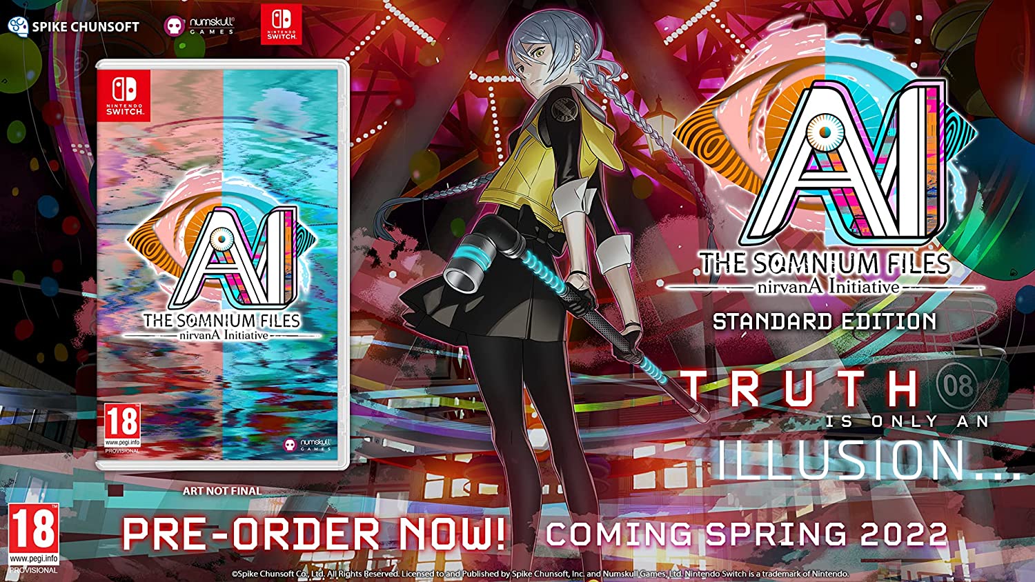 AI The Somnium Files: nirvanA Initiative Nintendo Switch Standard Edition