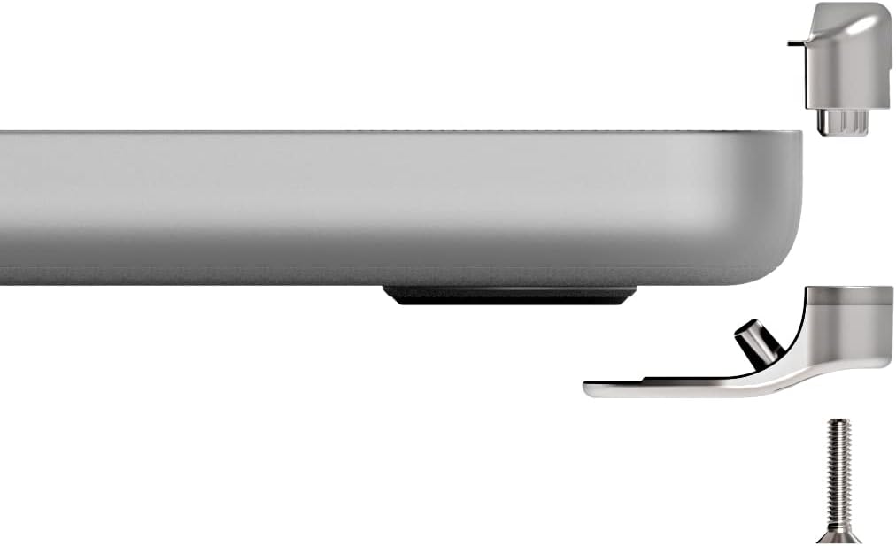 Compulocks MACBOOK PRO 16-INCH 2021 LEDGE LOCK ADAPTER W/COMB.LOCK SILVER