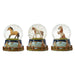 Horses Snow Globe 3-Ass Does not Apply Dolls and Accessories, Multi-Colour (35361Z