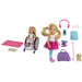 Barbie Chelsea con Silla de Ruedas Muñeca niña Rubia con Vestido, Silla, rampa, Accesorios y Pegatinas para Personalizar, Juguete +3 años (Mattel HGP29