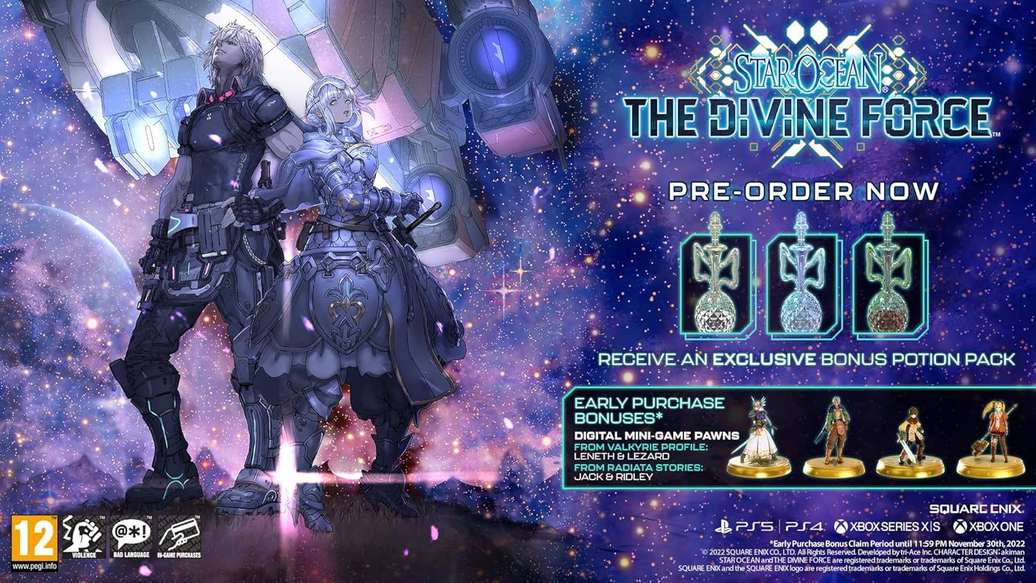 Star Ocean: The Divine Force (Includes exclusive bonus potion pack) XSX
