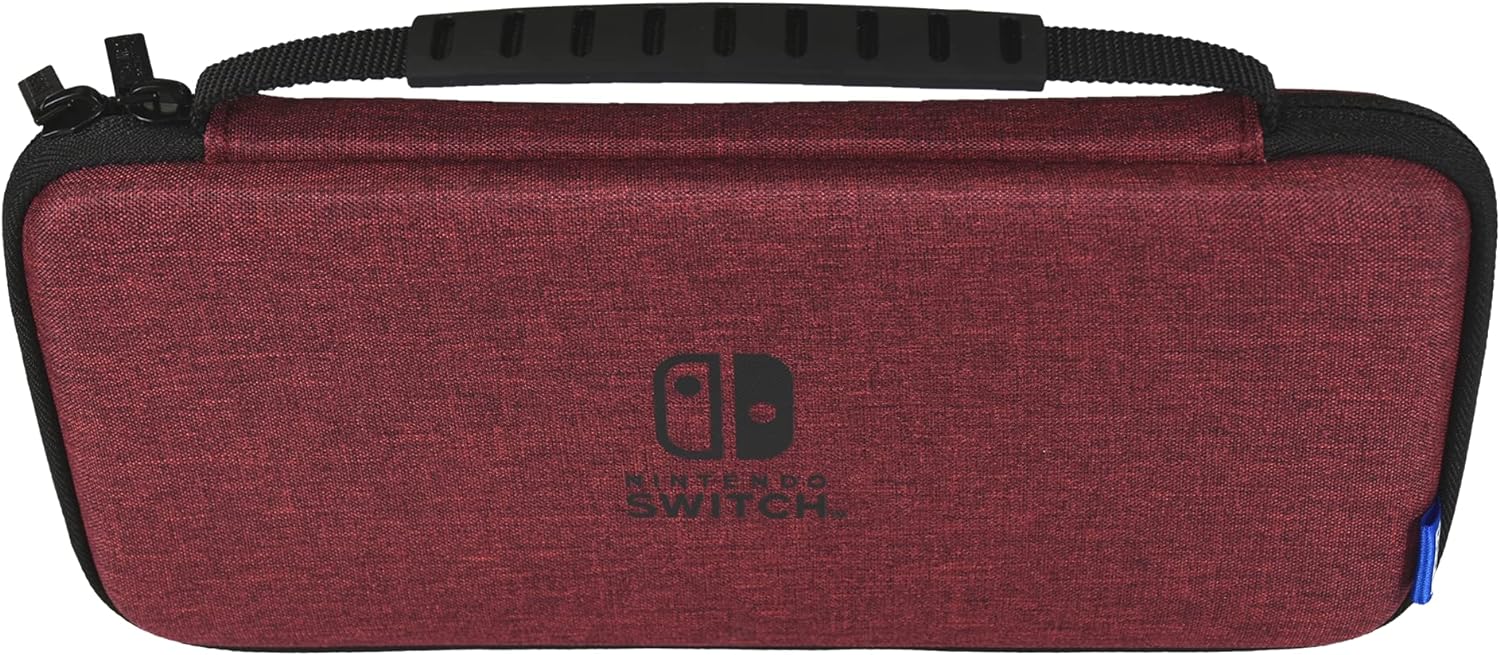 HORI Switch OLED Slim Tough Pouch (Red)