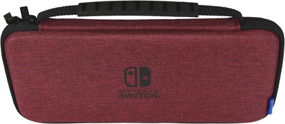 HORI Switch OLED Slim Tough Pouch (Red)