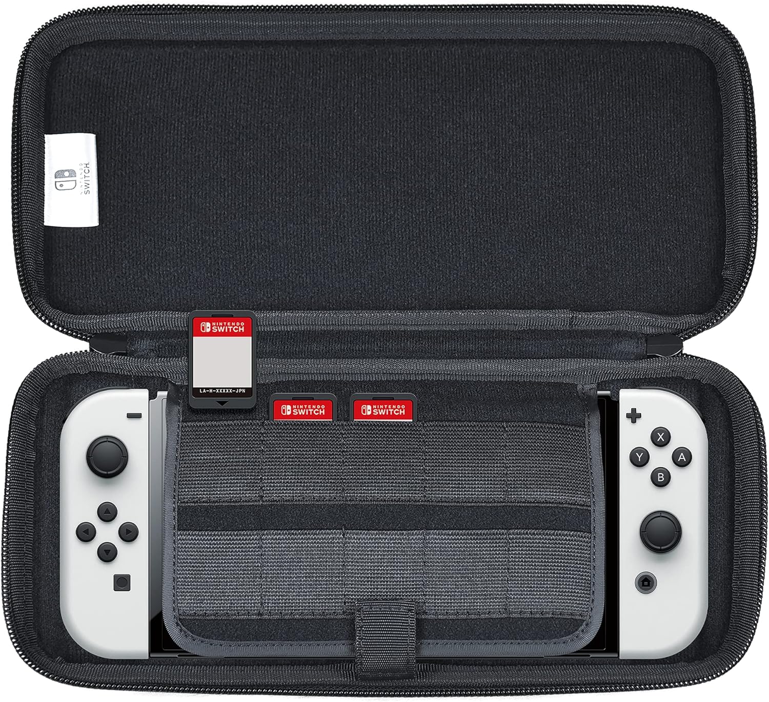 HORI Switch OLED Slim Tough Pouch (Red)