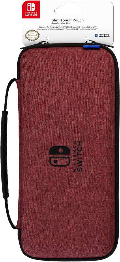 HORI Switch OLED Slim Tough Pouch (Red)