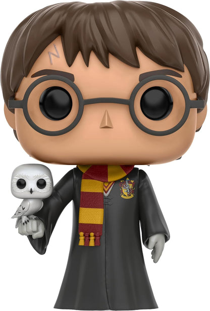 Funko POP! Movie: HP - Harry Potter With Hedwig - Collectable Vinyl Figure - Gift Idea - Official Merchandise - Toys for Kids & Adults - Movies Fans - Model Figure for Collectors and Display