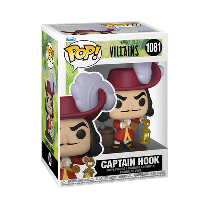 Funko POP! Disney: Villains - Captain Hook - Disney Villains - Collectable Vinyl Figure - Gift Idea - Official Merchandise - Toys For Kids & Adults - Movies Fans - Model Figure For Collectors
