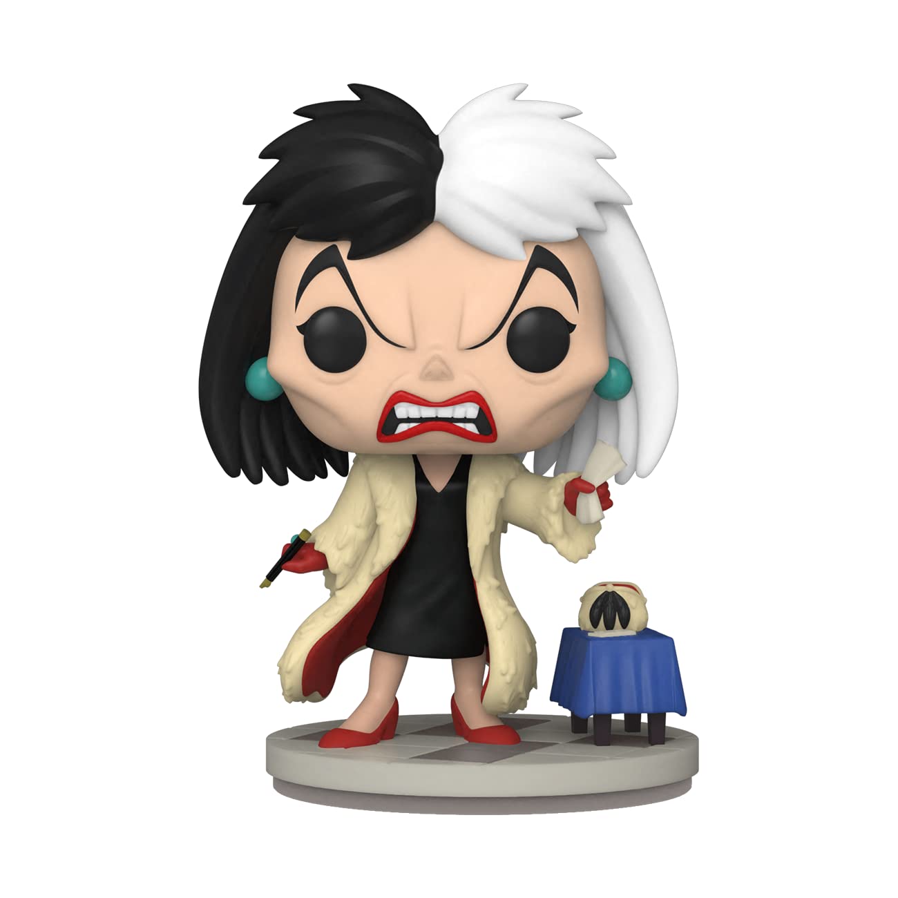Funko POP! Disney: Villains - Cruella De Vil - Disney Villains - Collectable Vinyl Figure - Gift Idea - Official Merchandise - Toys for Kids & Adults - Movies Fans - Model Figure for Collectors