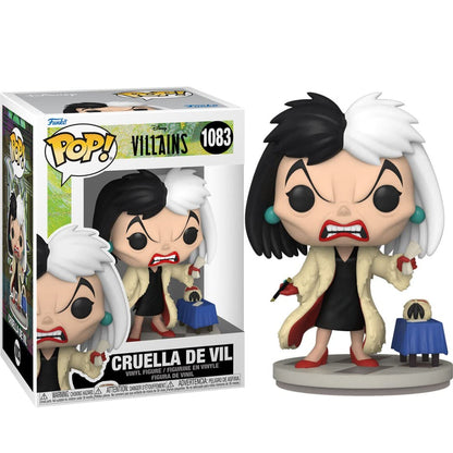 Funko POP! Disney: Villains - Cruella De Vil - Disney Villains - Collectable Vinyl Figure - Gift Idea - Official Merchandise - Toys for Kids & Adults - Movies Fans - Model Figure for Collectors
