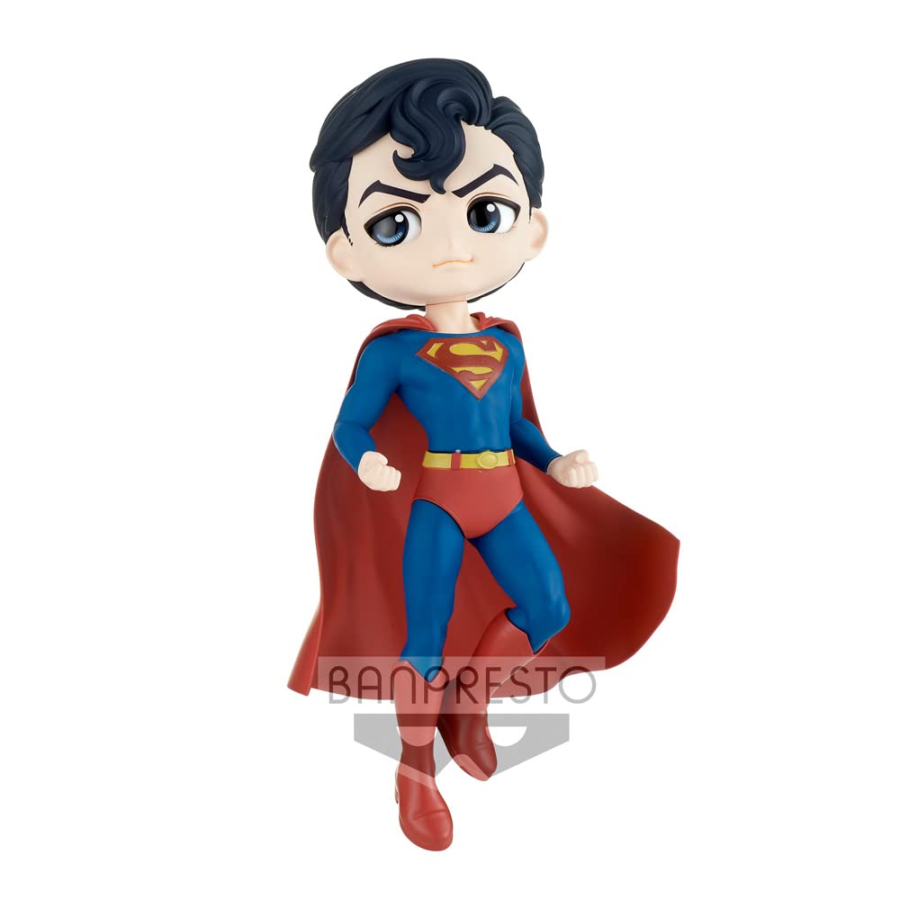 Banpresto Q Posket Superman (Ver.B) Figure (15cm) (18350), Neon Red, M