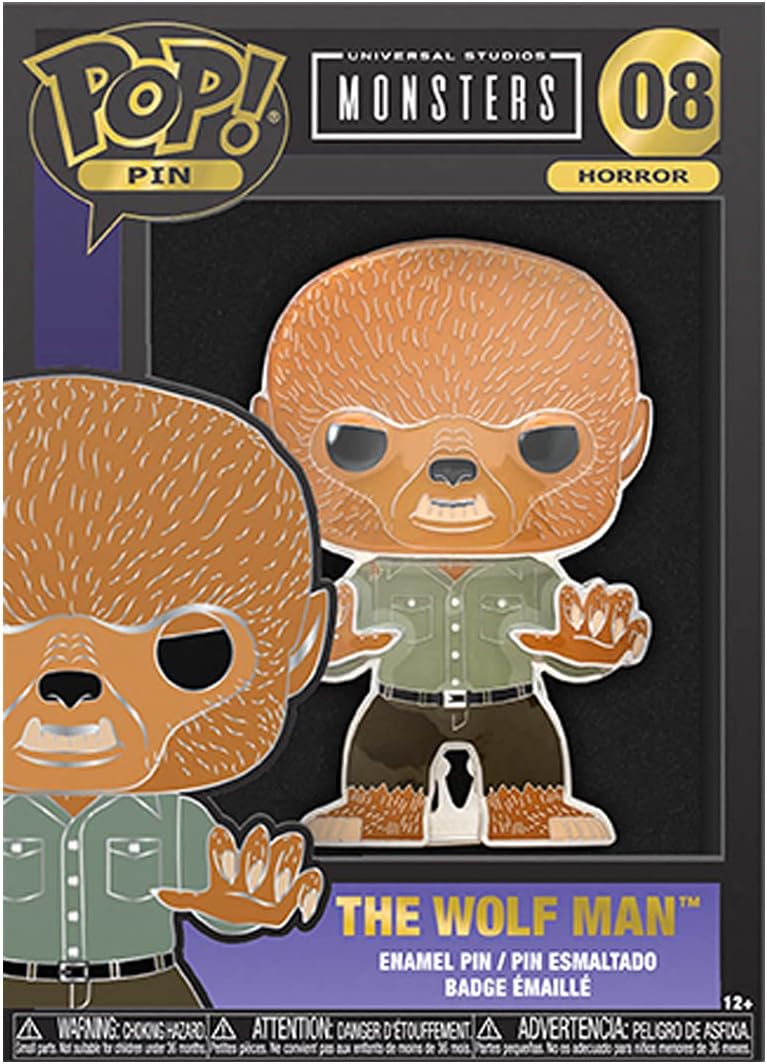 Pop Pins: Universal Monsters - The Wolfman Large