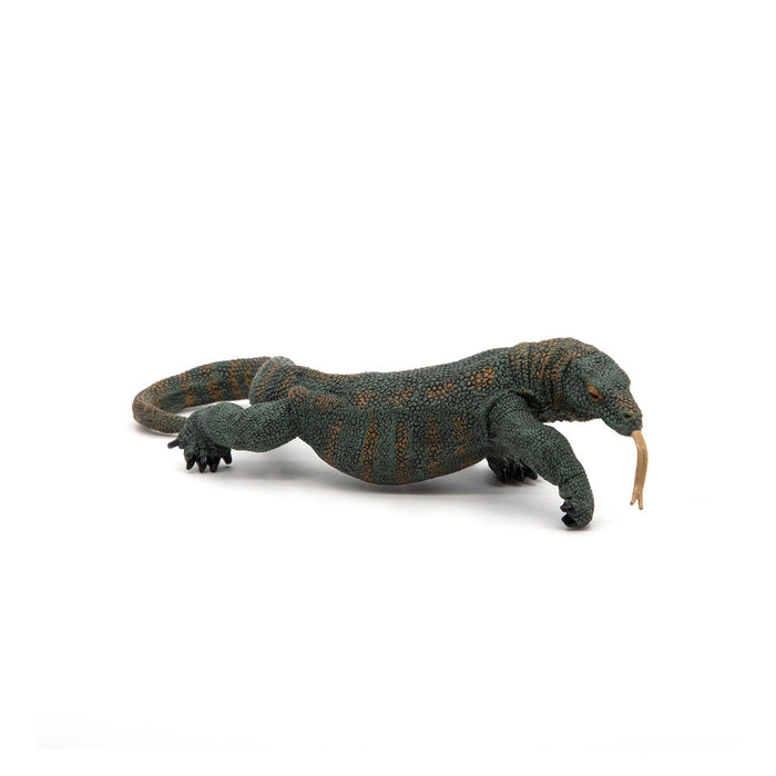 PAPO Wild Animal Kingdom Komodo Dragon Toy Figure, Green (50103)