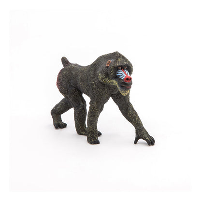PAPO Wild Animal Kingdom Mandrill Toy Figure, Multi-colour (50121)
