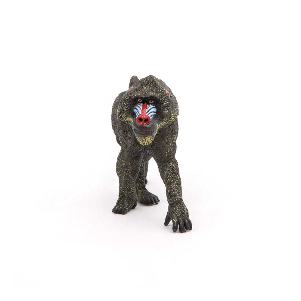 PAPO Wild Animal Kingdom Mandrill Toy Figure, Multi-colour (50121)