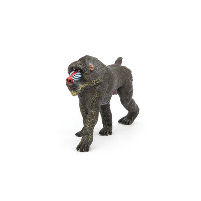 PAPO Wild Animal Kingdom Mandrill Toy Figure, Multi-colour (50121)