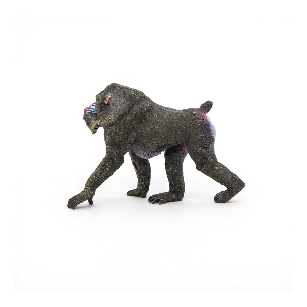 PAPO Wild Animal Kingdom Mandrill Toy Figure, Multi-colour (50121)