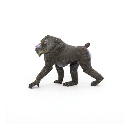 PAPO Wild Animal Kingdom Mandrill Toy Figure, Multi-colour (50121)
