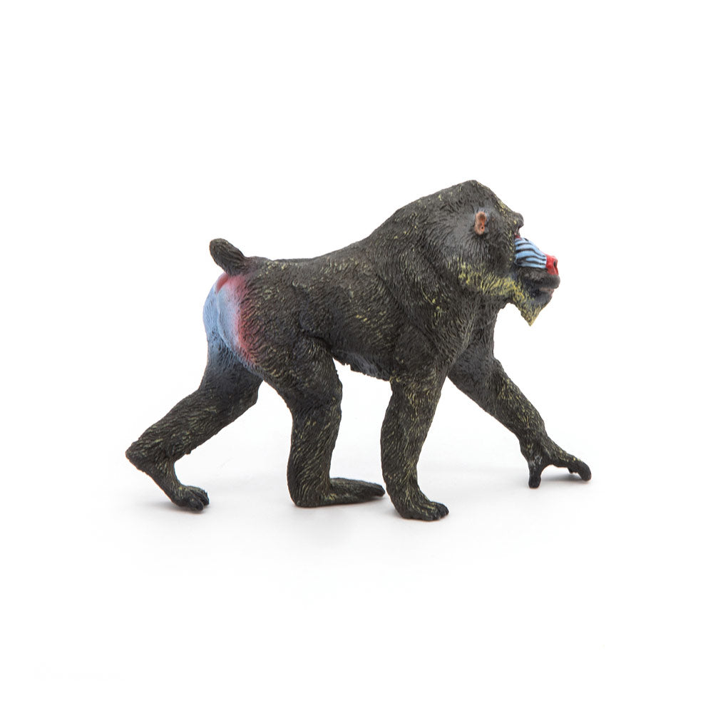 PAPO Wild Animal Kingdom Mandrill Toy Figure, Multi-colour (50121)