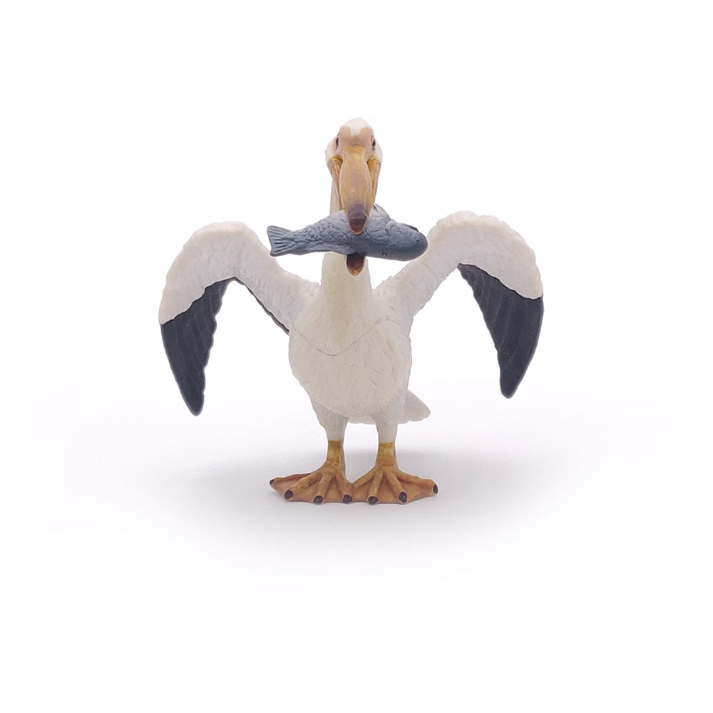 PAPO Marine Life Pelican Toy Figure, Black/White (56009)