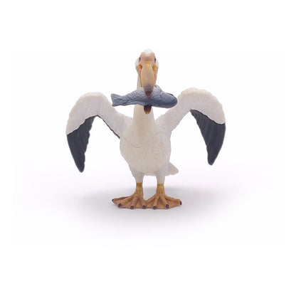 PAPO Marine Life Pelican Toy Figure, Black/White (56009)