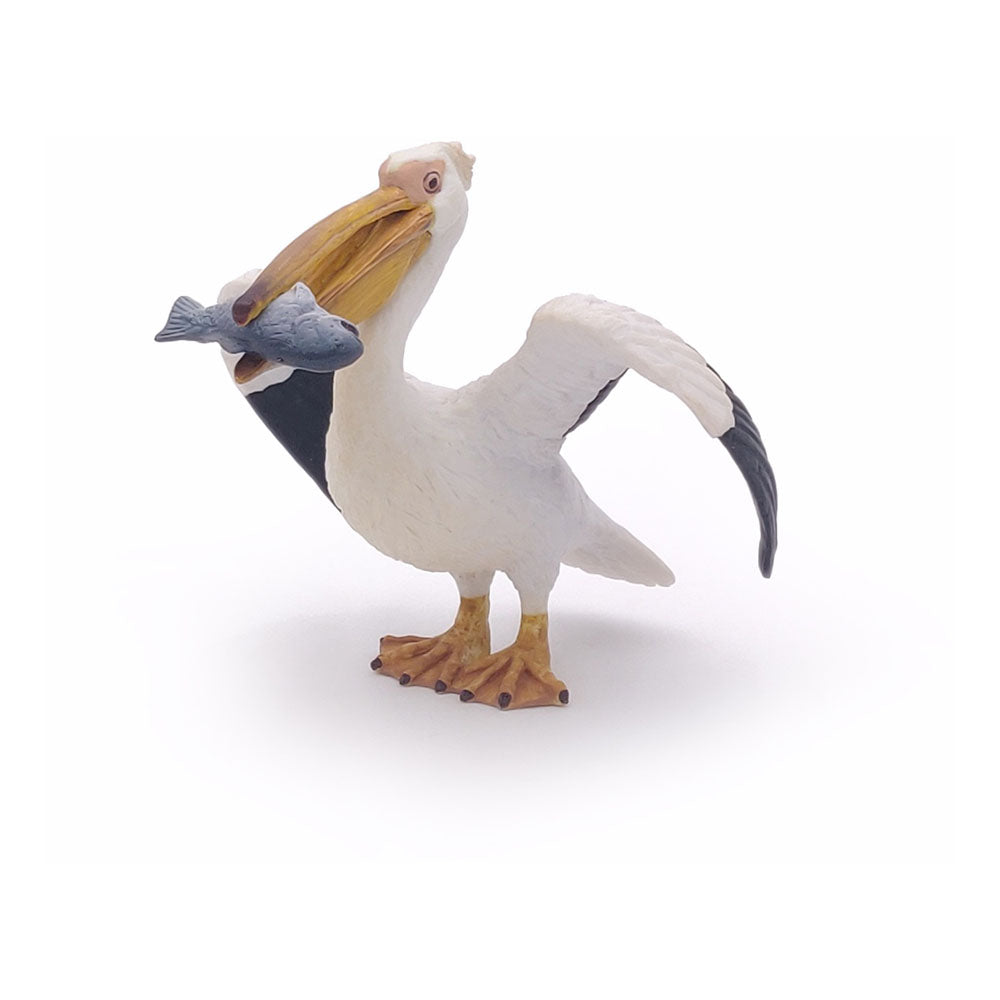 PAPO Marine Life Pelican Toy Figure, Black/White (56009)