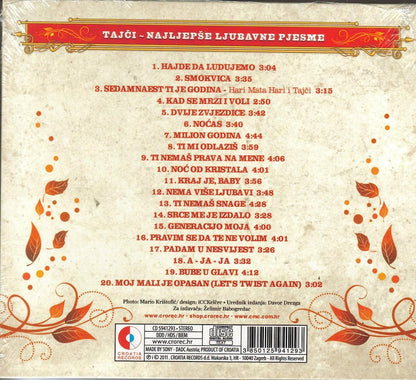 TAJCI-Najljepse Ljubavne Pjesme
