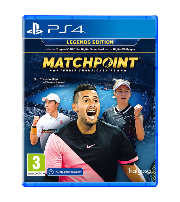Matchpoint – Tennis Championships: Legends Edition (PS4) PlayStation 4