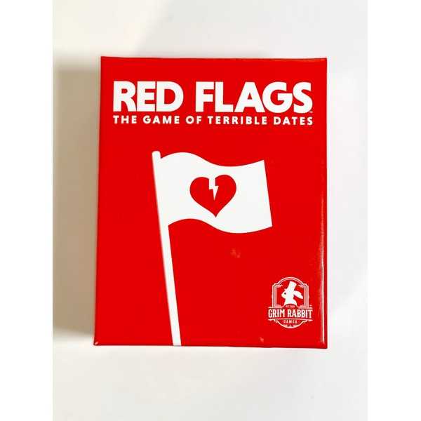 Jack Dire - Juego de Cartas Red Flags, el Divertido Juego de Las Citas terribles, Ideal para Fiestas, para Adultos, de 3 a 10 Jugadores, del creador de Superfight