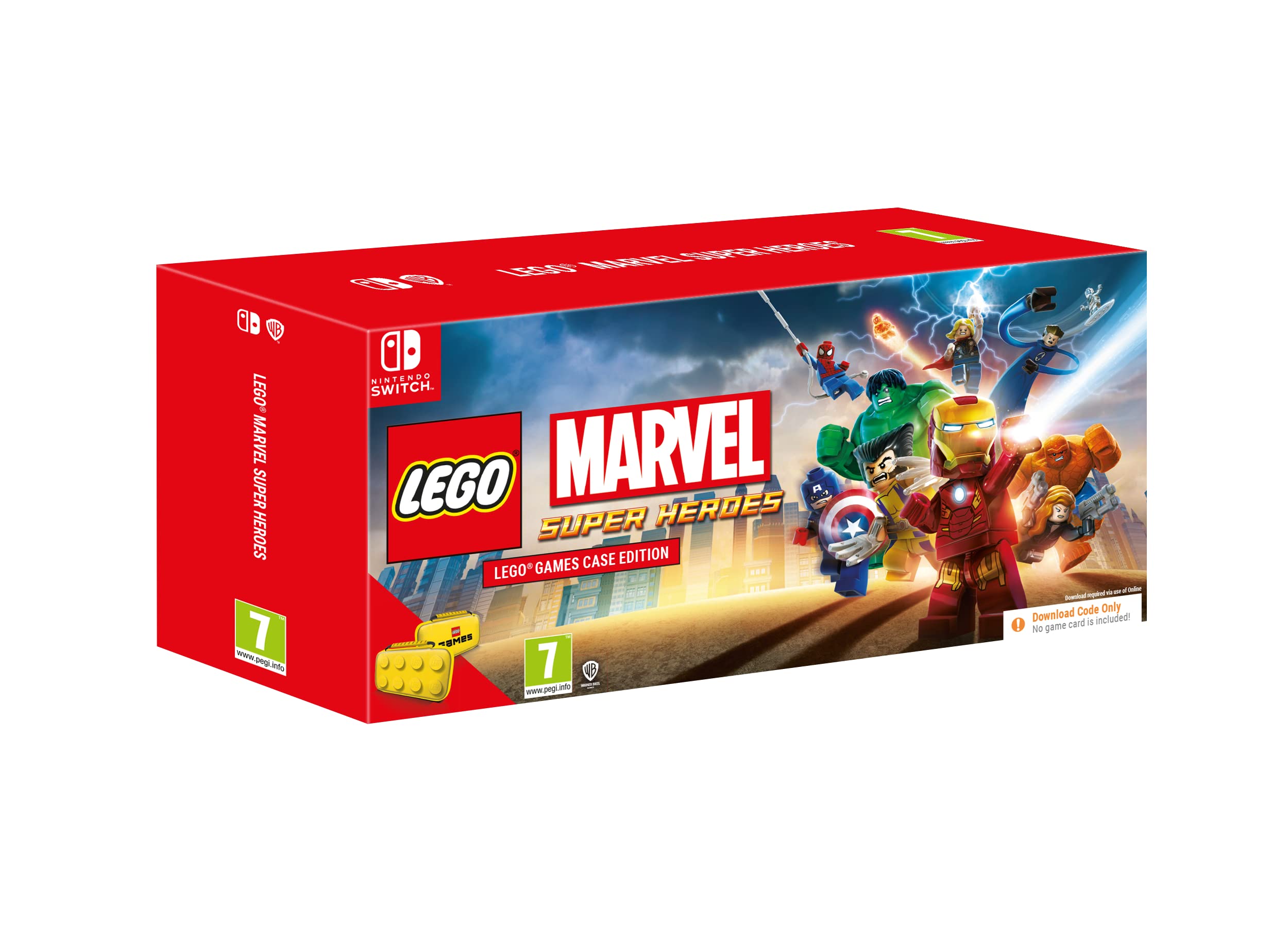 LEGO® Marvel Superheroes Nintendo Switch UK Case Bundle - Code-in-Box