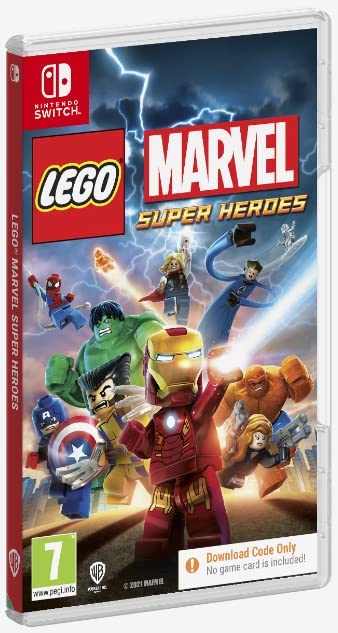 LEGO® Marvel Superheroes Nintendo Switch UK Case Bundle - Code-in-Box