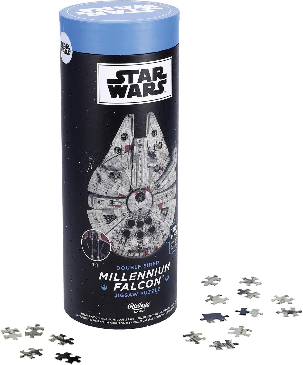 Ridley's Star Wars Millennium Falcon Double-Sided Jigsaw Puzzle, 0810073341784