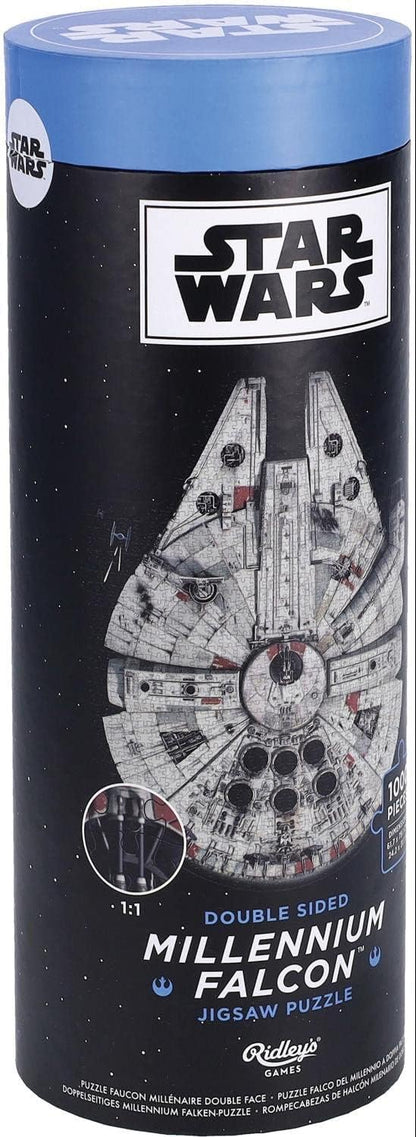 Ridley's Star Wars Millennium Falcon Double-Sided Jigsaw Puzzle, 0810073341784