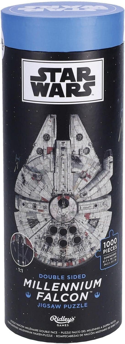 Ridley's Star Wars Millennium Falcon Double-Sided Jigsaw Puzzle, 0810073341784