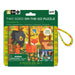 Petit Collage Two Sided On-the-Go Puzzle Woodland, 0810073342033