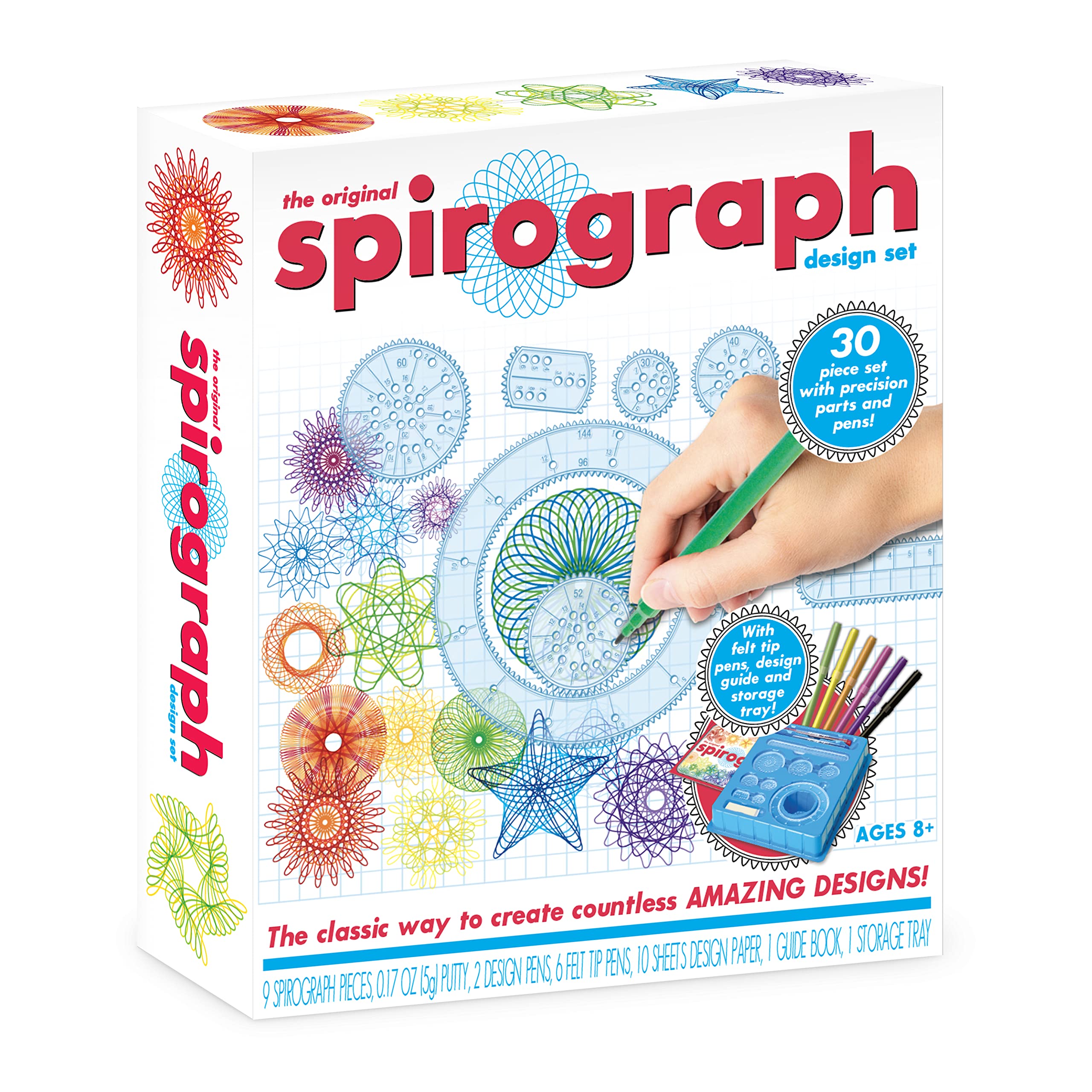 Spirograph Design Set, Multicolor, One Size (SP101