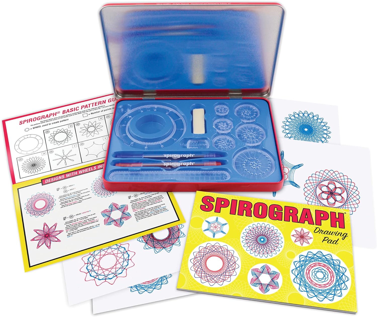 Spirograph Retro Tin, Multicolor, One Size (SP103