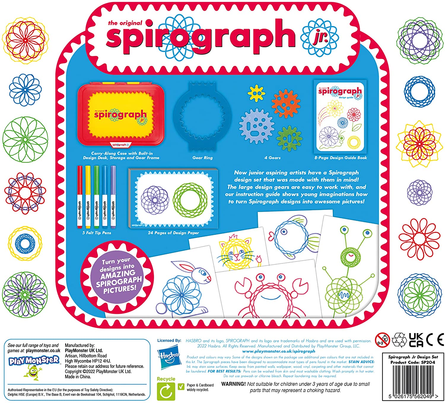 Spirograph Junior, Multicolor, One Size (SP204