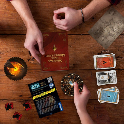 Thames & Kosmos | 692683 | EXiT: The Lord Of The Rings – Shadows Over Middle-Earth & | 692879 | EXiT: The Gate Between Worlds| Difficulty Level: 3 out of 5| Unique Escape Room Game, 1-4 Players