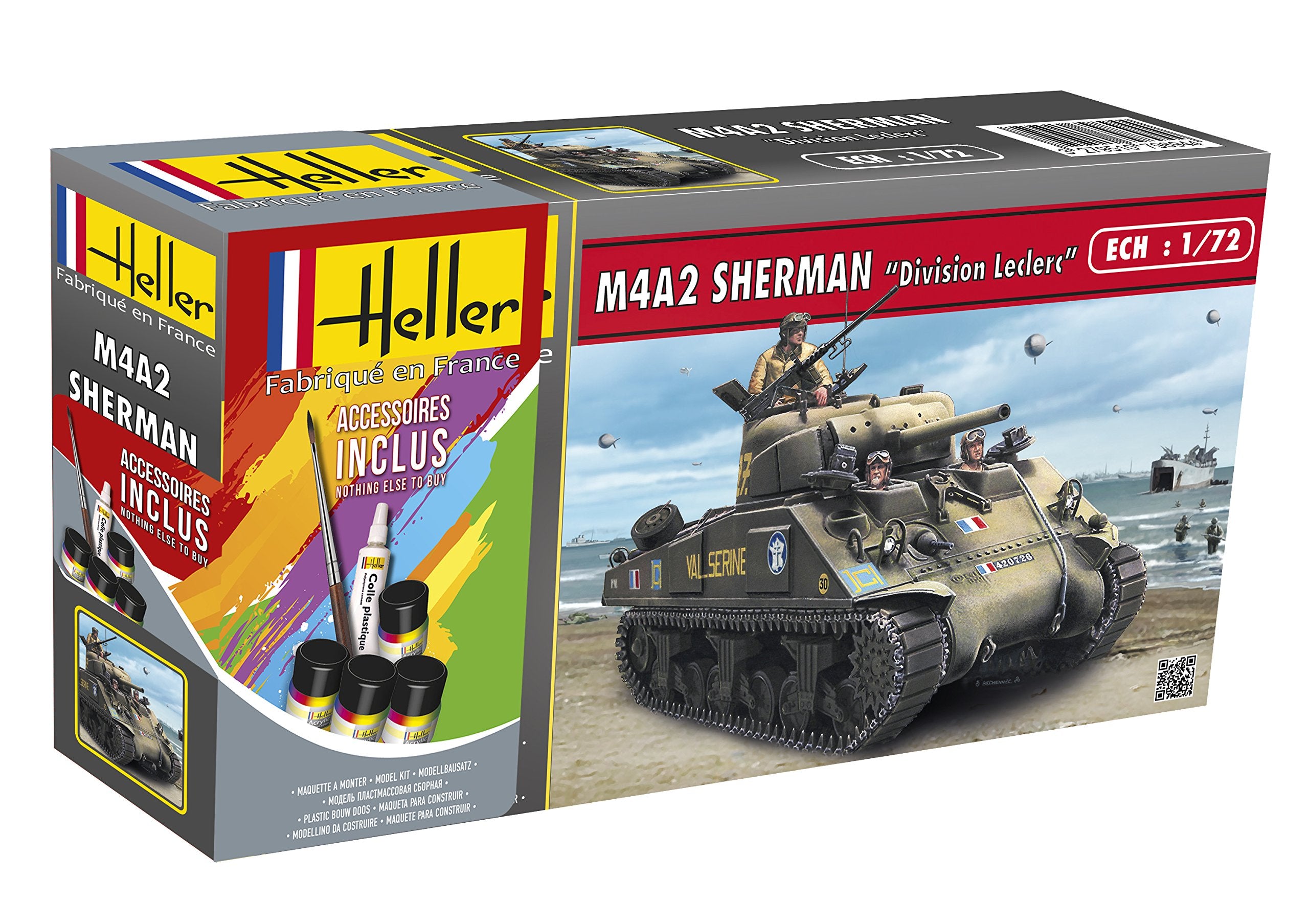 Heller HEL56894 Model Kit, Various