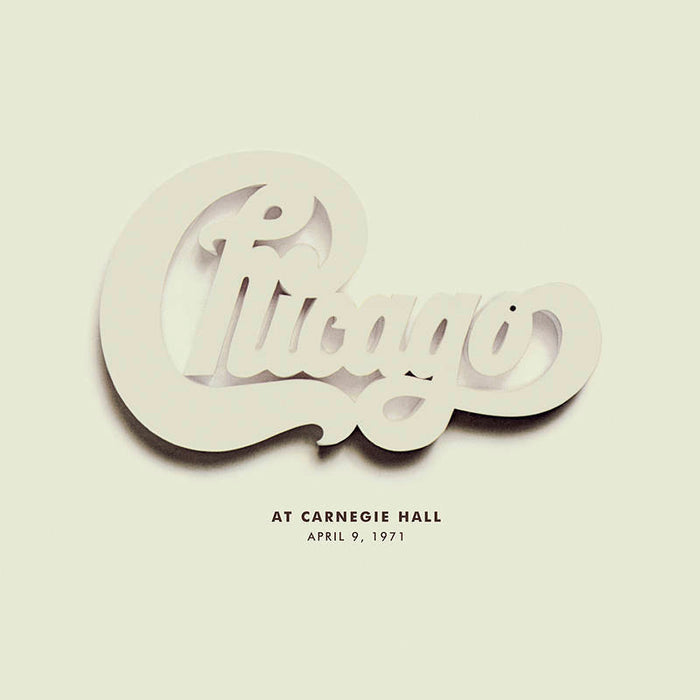 Chicago at Carnegie Hall - April 9, 1971 (RSD 2022)