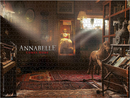 Winning Moves Puzzle Terror 1000 Piezas Annabelle - Puzles para Adultos y Niños