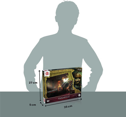Winning Moves Puzzle Terror 1000 Piezas Annabelle - Puzles para Adultos y Niños
