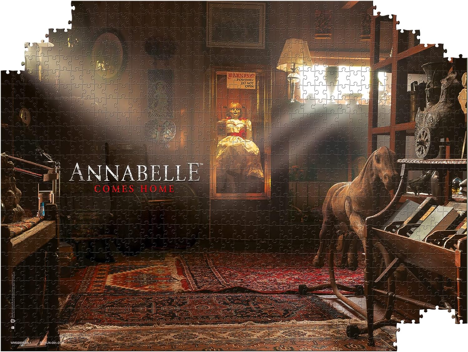 Winning Moves Puzzle Terror 1000 Piezas Annabelle - Puzles para Adultos y Niños