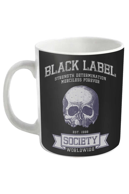 Black Label Society Mug Worldwide Band Logo Official White Boxed One Size