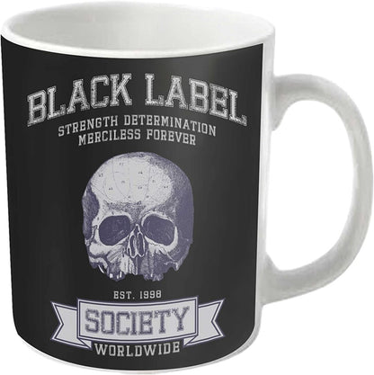 Black Label Society Mug Worldwide Band Logo Official White Boxed One Size